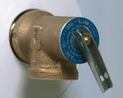 allen water heater service valve